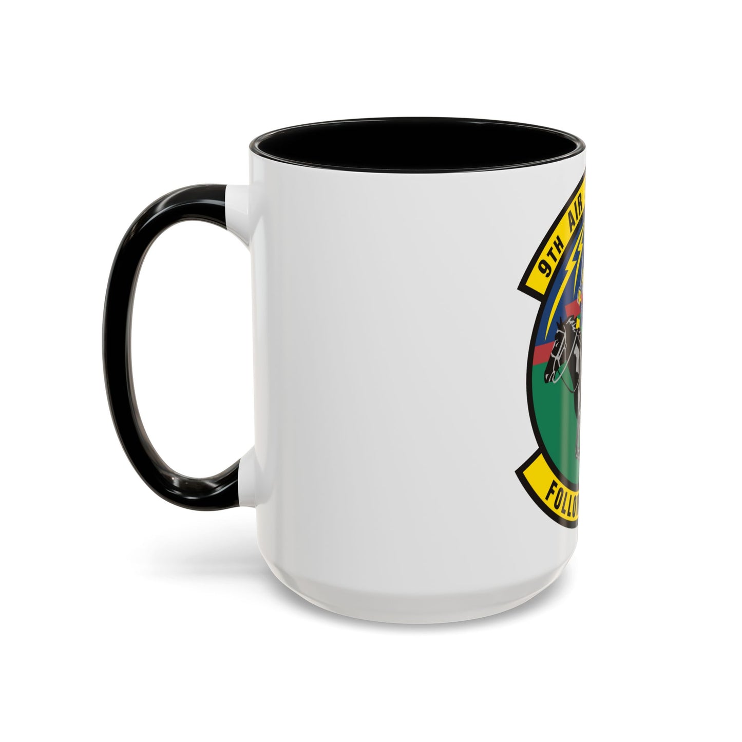 9th Air Support Operations Squadron (U.S. Air Force) Accent Coffee Mug