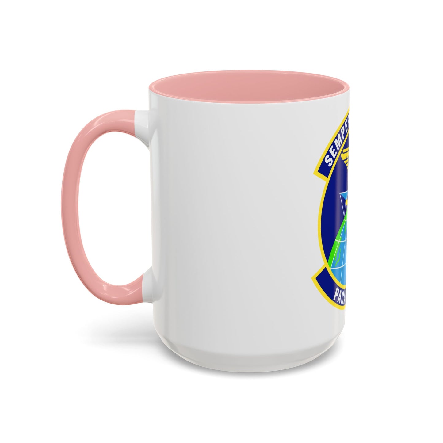 PACAF Air Mobility Operations Control Center (U.S. Air Force) Accent Coffee Mug