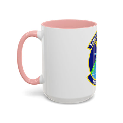 PACAF Air Mobility Operations Control Center (U.S. Air Force) Accent Coffee Mug