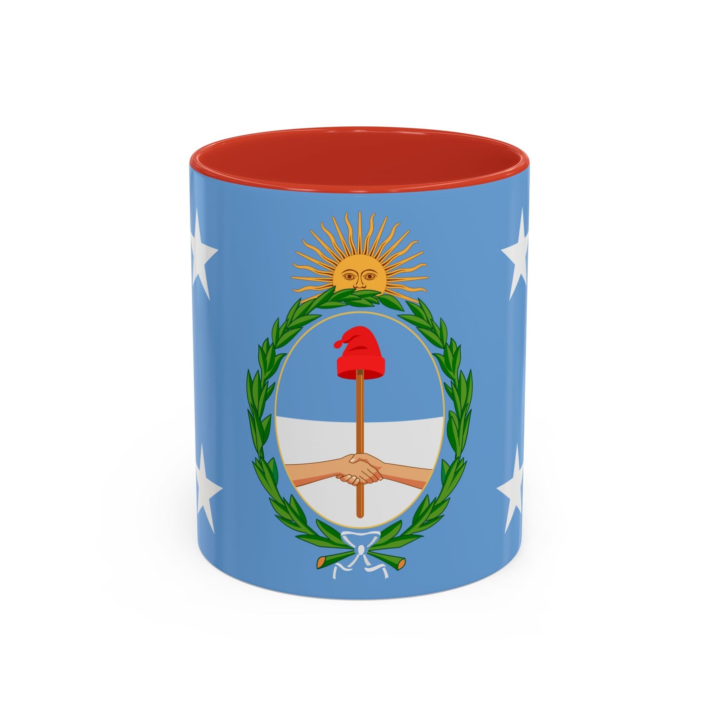 Standard of the President of Argentina Afloat - Accent Coffee Mug