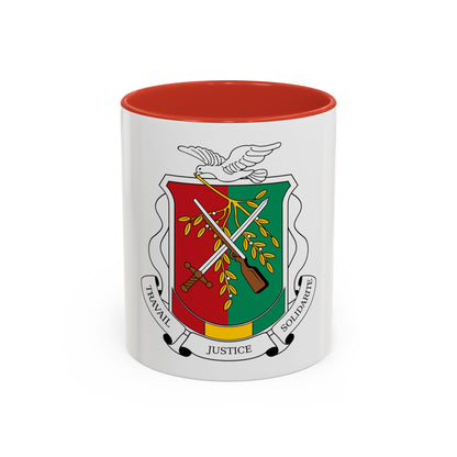Coat of arms of Guinea 1984-1992 - Accent Coffee Mug