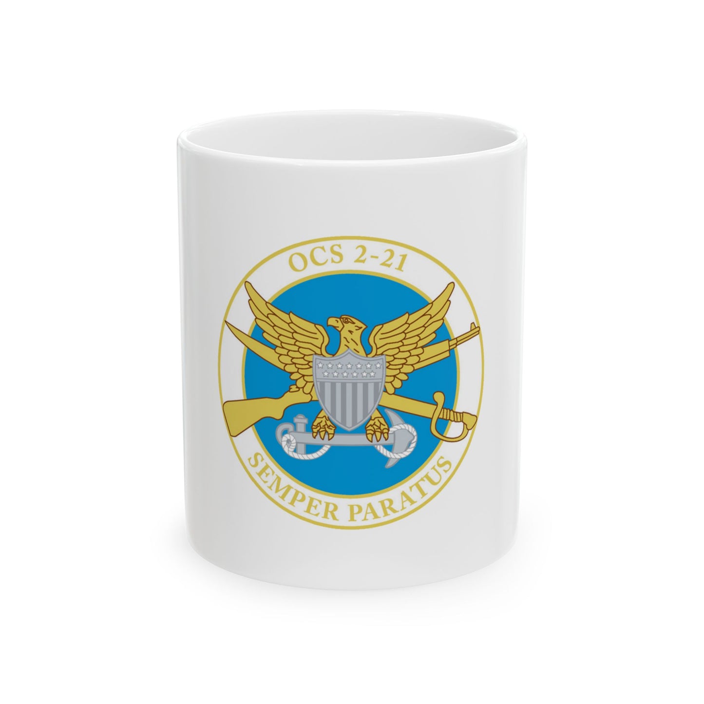 USCG Academy OCS 2 211 (U.S. Coast Guard) White Coffee Mug