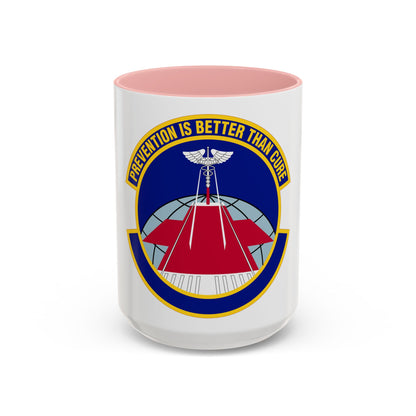 56 Operational Medical Readiness Squadron AETC (U.S. Air Force) Accent Coffee Mug