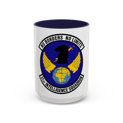 31 Intelligence Squadron ACC (U.S. Air Force) Accent Coffee Mug