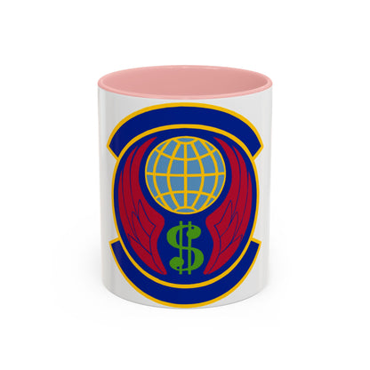 355 Comptroller Squadron ACC (U.S. Air Force) Accent Coffee Mug