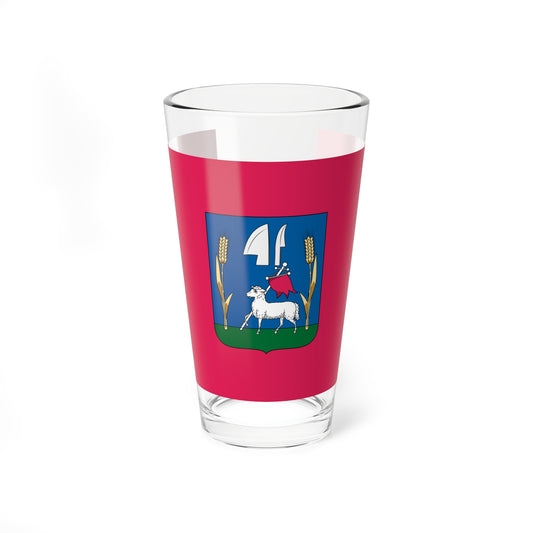 Flag of Martonvasar (Hungary) Pint Glass 16oz