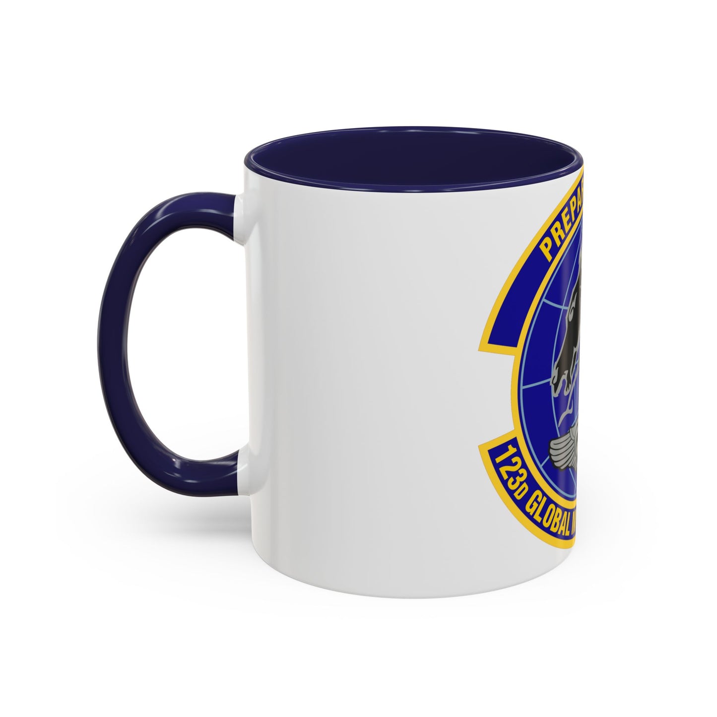 123d Global Mobility Squadron (U.S. Air Force) Accent Coffee Mug