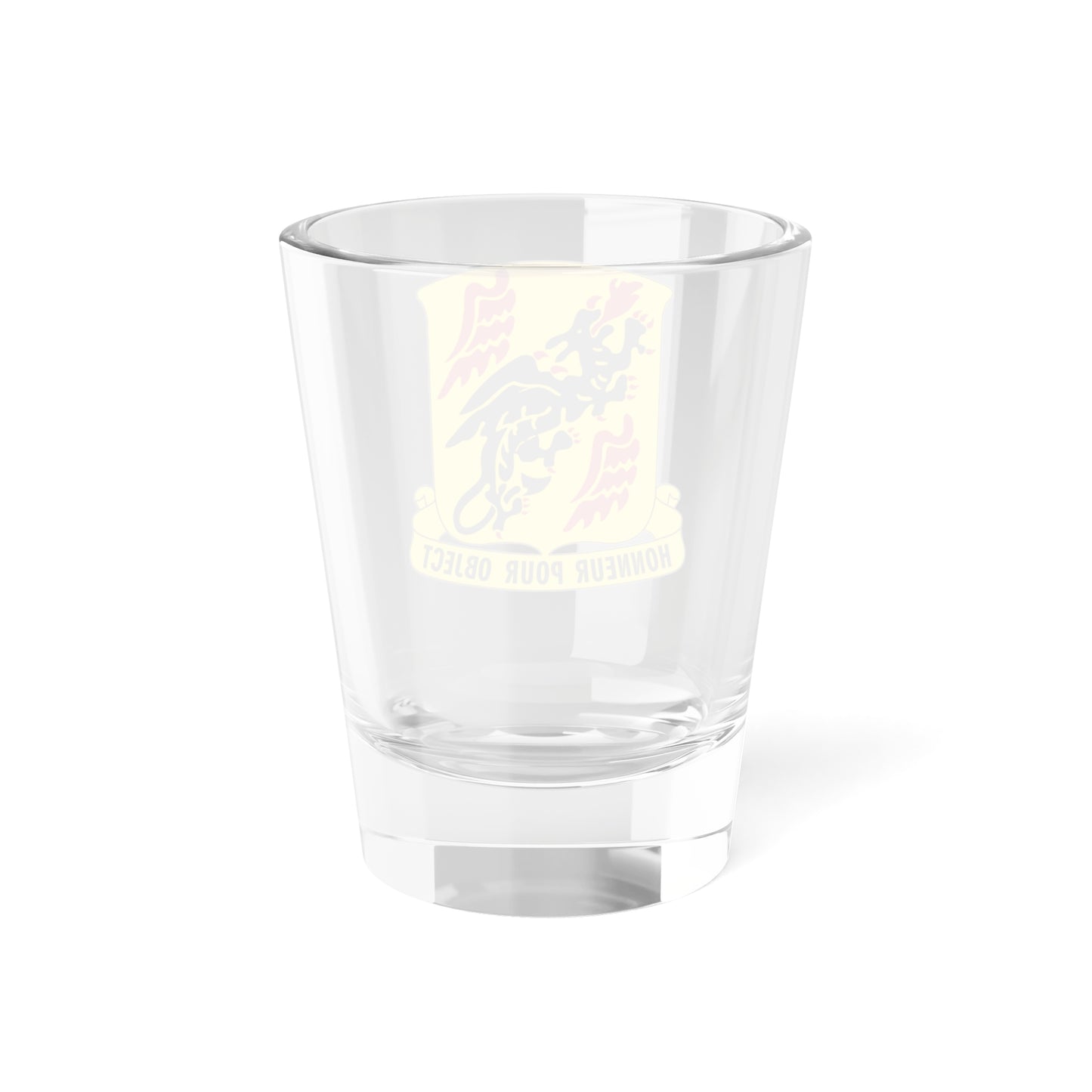 Verre à liqueur du 81e bataillon d'artillerie antiaérienne aéroportée (armée américaine) 1,5 oz