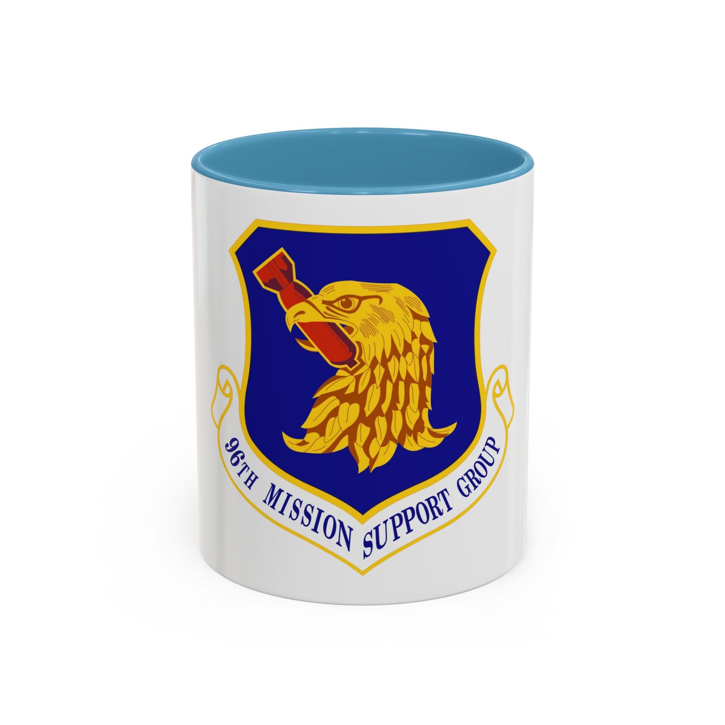 96th Mission Support Group (U.S. Air Force) Accent Coffee Mug