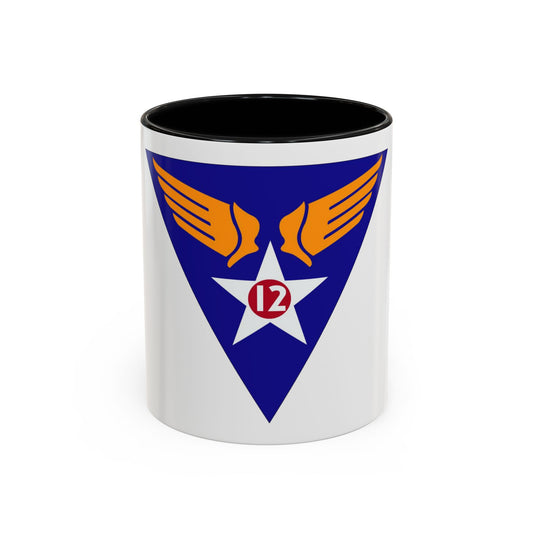 12 Air Force (U.S. Army) Accent Coffee Mug