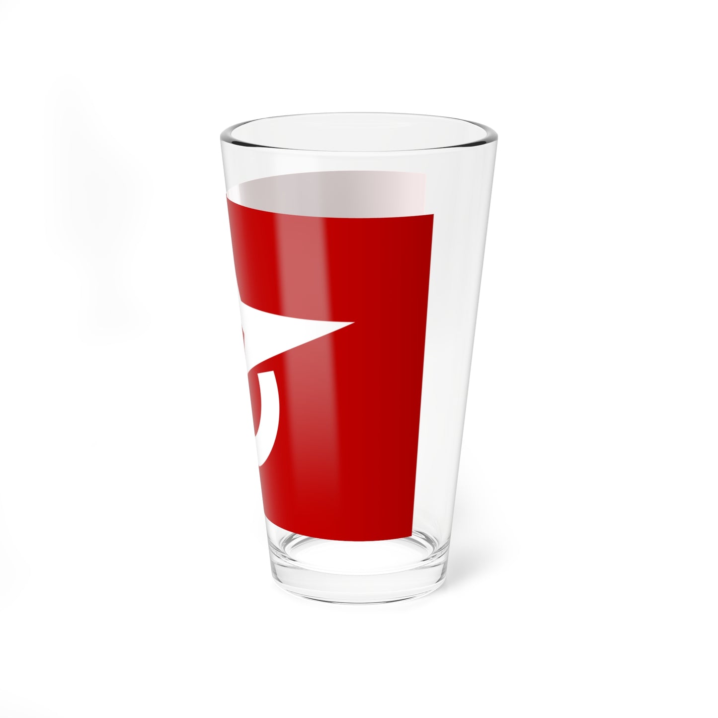 Flag of Senhata Akita 1966-2004 (Japan) Pint Glass 16oz