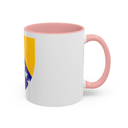 Coat of arms of Bosnia and Herzegovina - Accent Coffee Mug