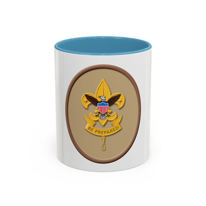 First Class (Boy Scout Merit Badge) Accent Coffee Mug