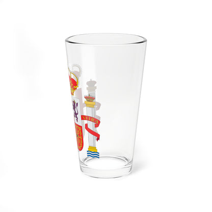 Escudo de España colores THV (Spain) (Coat of Arms) Pint Glass 16oz
