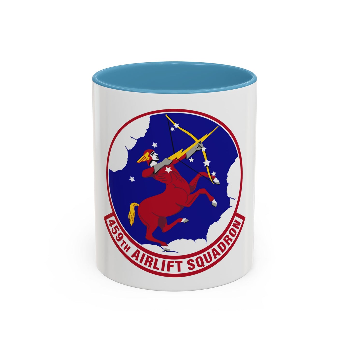 459th Airlift Squadron (U.S. Air Force) Accent Coffee Mug