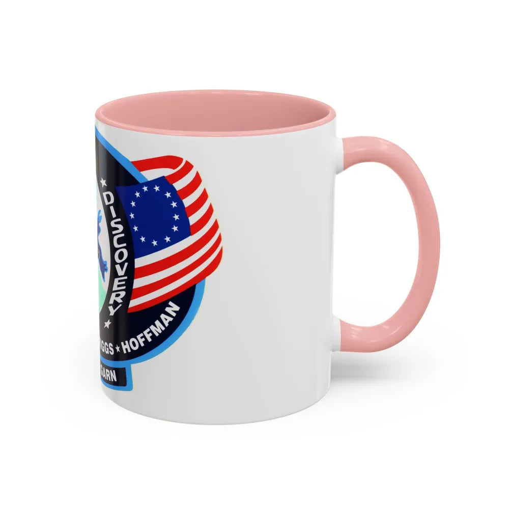 STS 51 d (NASA) Accent Coffee Mug-Go Mug Yourself