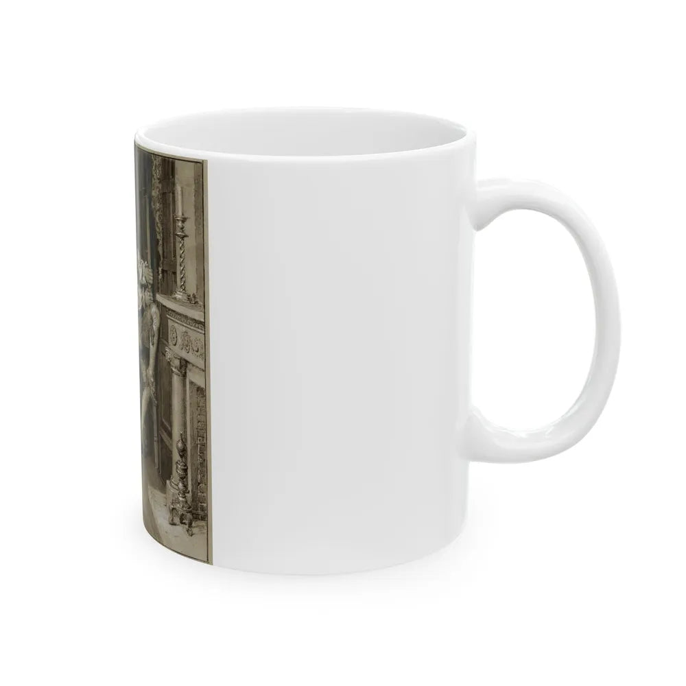 Book or Magazine Illustration - White Coffee Mug-Go Mug Yourself