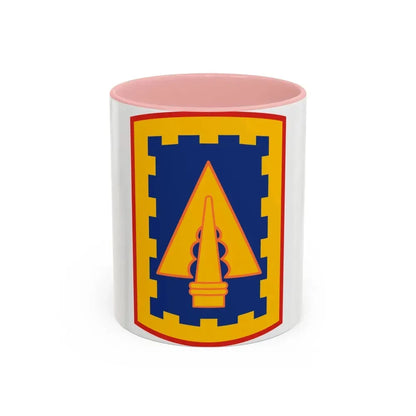 108th Air Defense Artillery Brigade (U.S. Army) Accent Coffee Mug 11oz Pink - Go Mug Yourself