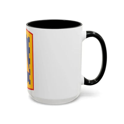 108th Air Defense Artillery Brigade (U.S. Army) Accent Coffee Mug - Go Mug Yourself
