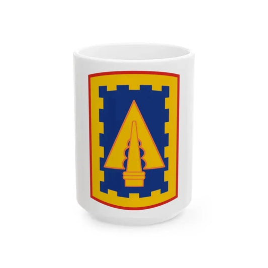 108th Air Defense Artillery Brigade (U.S. Army) White Coffee Mug 15oz - Go Mug Yourself