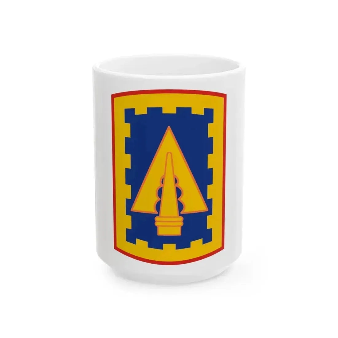 108th Air Defense Artillery Brigade (U.S. Army) White Coffee Mug 15oz - Go Mug Yourself