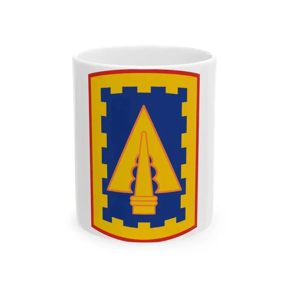 108th Air Defense Artillery Brigade (U.S. Army) White Coffee Mug - Go Mug Yourself