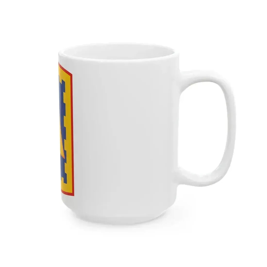 108th Air Defense Artillery Brigade (U.S. Army) White Coffee Mug - Go Mug Yourself