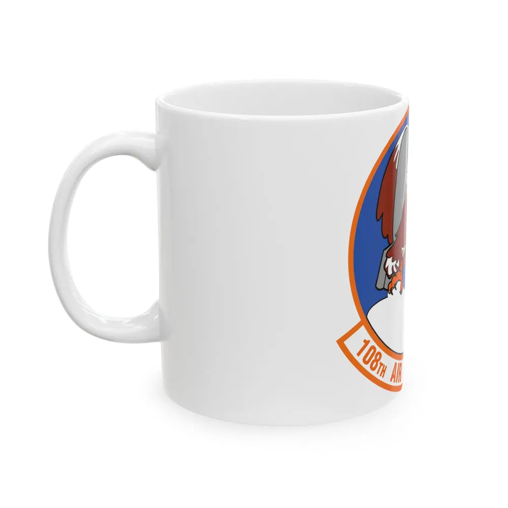 108th Air Refueling Squadron (U.S. Air Force) White Coffee Mug-Go Mug Yourself