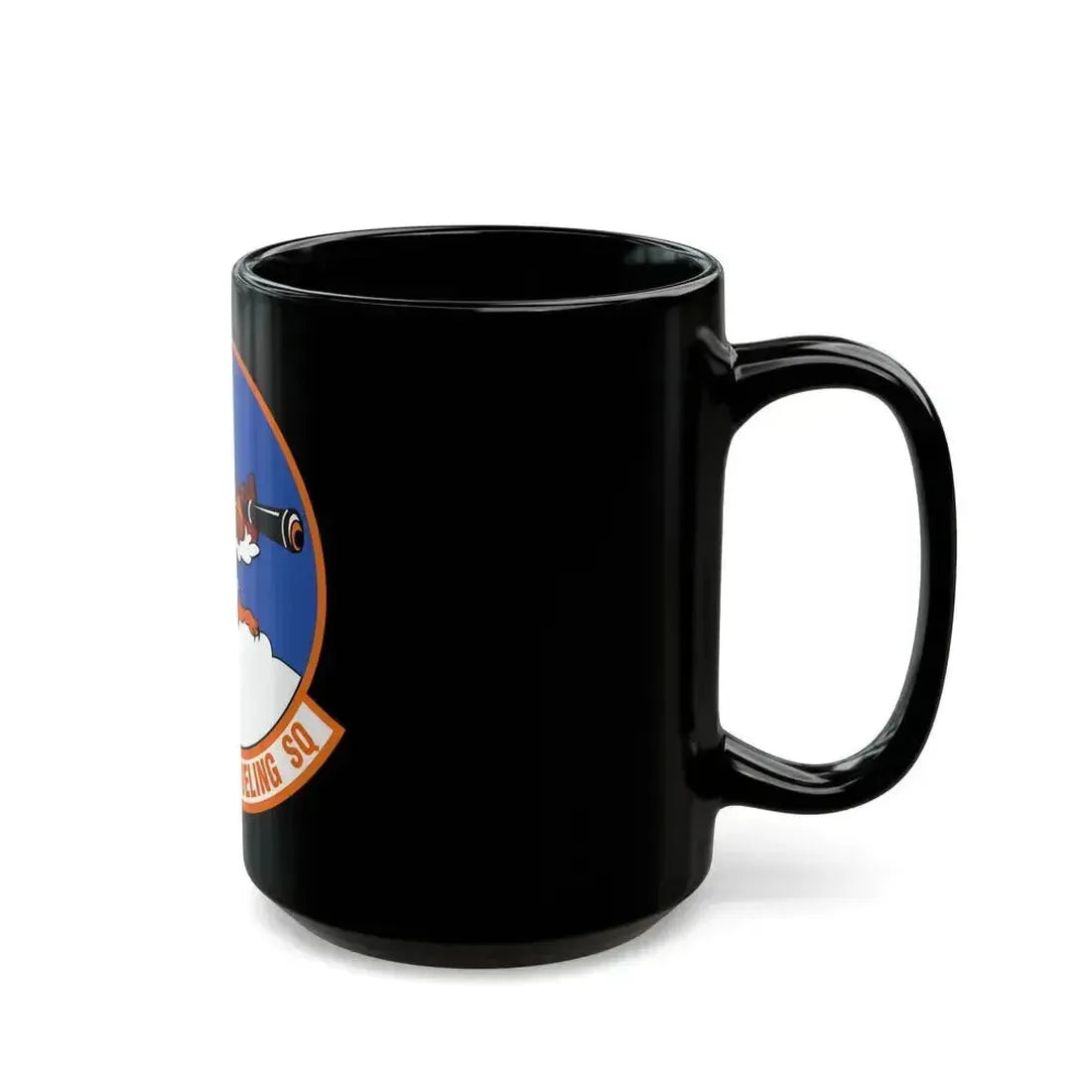 108th Air Refueling Squadron (U.S. Air Force) Black Coffee Mug - Go Mug Yourself