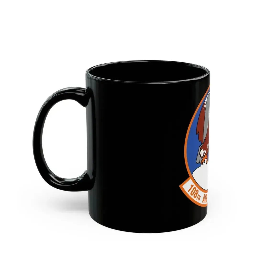 108th Air Refueling Squadron (U.S. Air Force) Black Coffee Mug - Go Mug Yourself
