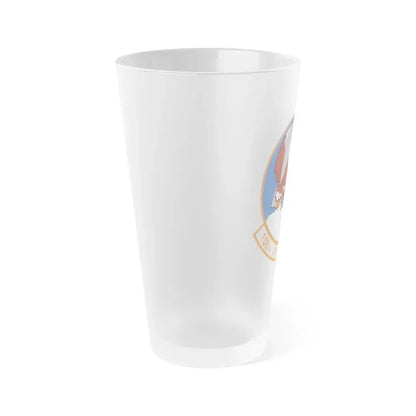 108th Air Refueling Squadron (U.S. Air Force) Frosted Pint Glass 16oz - Go Mug Yourself
