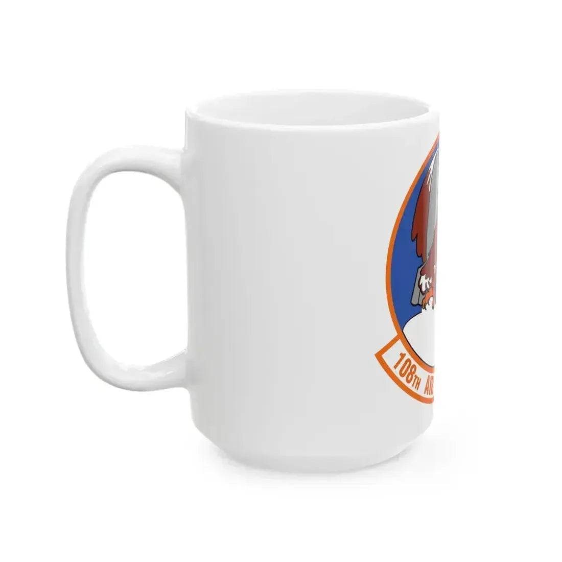 108th Air Refueling Squadron (U.S. Air Force) White Coffee Mug - Go Mug Yourself