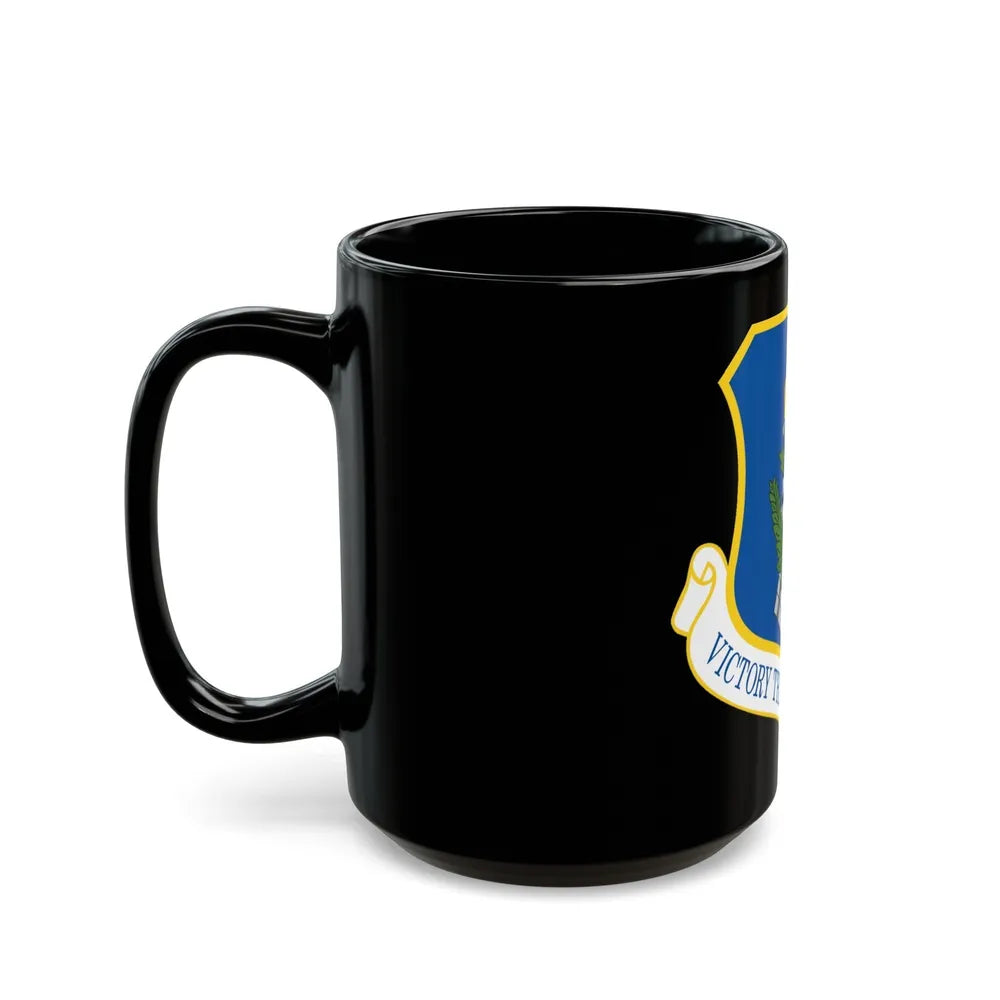 108th Air Refueling Wing (U.S. Air Force) Black Coffee Mug-Go Mug Yourself