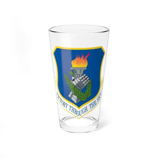 108th Air Refueling Wing (U.S. Air Force) Pint Glass 16oz 16oz - Go Mug Yourself