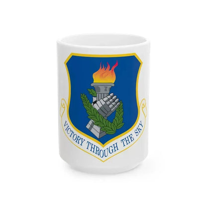 108th Air Refueling Wing (U.S. Air Force) White Coffee Mug 15oz - Go Mug Yourself