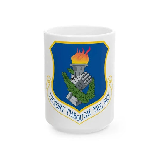 108th Air Refueling Wing (U.S. Air Force) White Coffee Mug 15oz - Go Mug Yourself