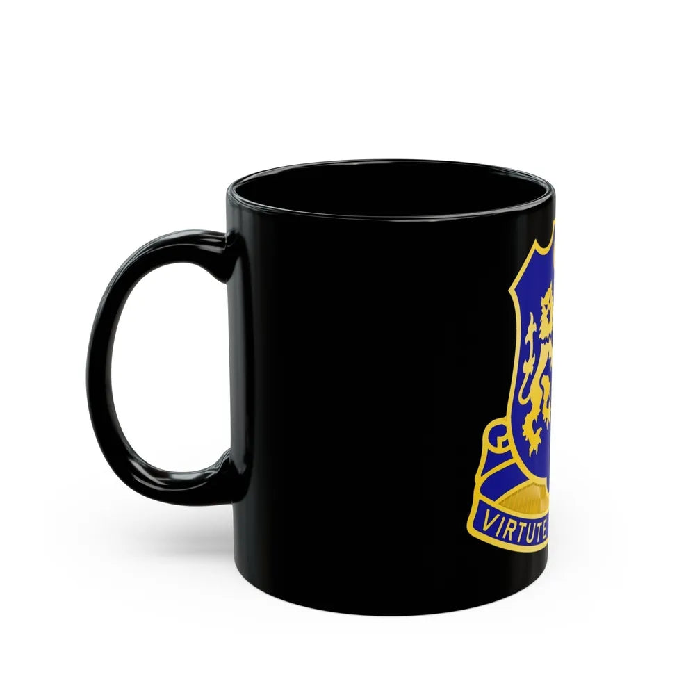 108th Infantry Regiment (U.S. Army) Black Coffee Mug-Go Mug Yourself