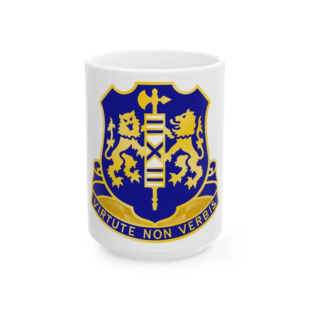 108th Infantry Regiment (U.S. Army) White Coffee Mug-15oz-Go Mug Yourself