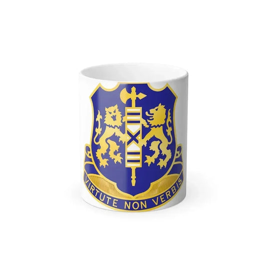 108th Infantry Regiment (U.S. Army) Color Changing Coffee Mug 11oz - Go Mug Yourself