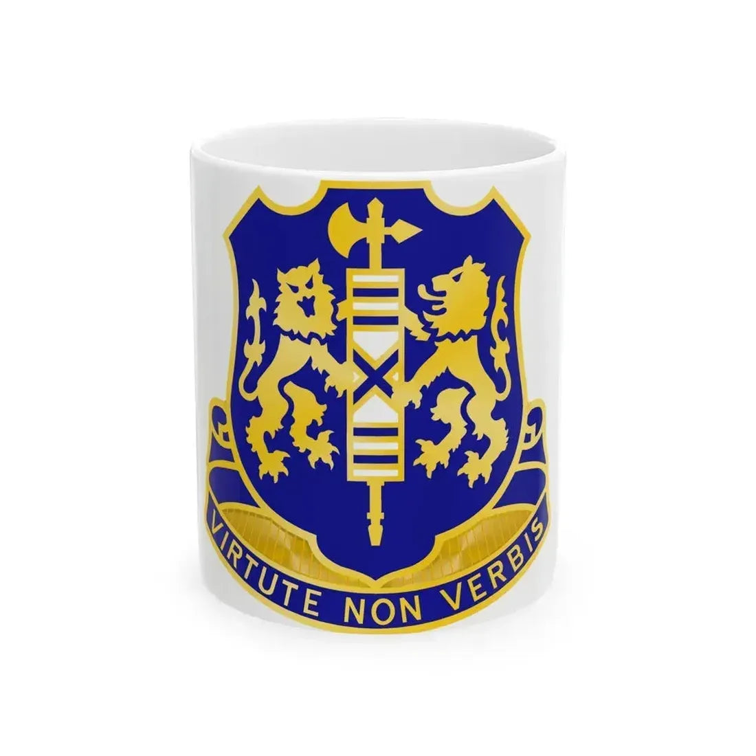 108th Infantry Regiment (U.S. Army) White Coffee Mug - Go Mug Yourself