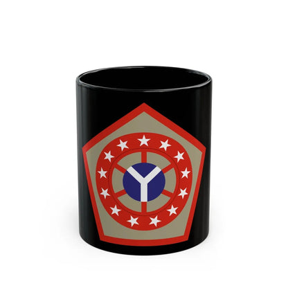 108th Sustainment Brigade (U.S. Army) Black Coffee Mug-11oz-Go Mug Yourself