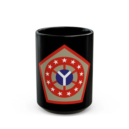 108th Sustainment Brigade (U.S. Army) Black Coffee Mug-15oz-Go Mug Yourself