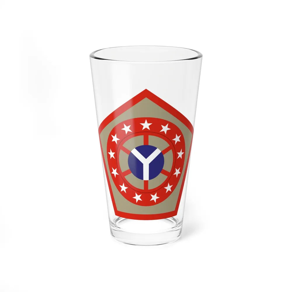 108th Sustainment Brigade (U.S. Army) Pint Glass 16oz-16oz-Go Mug Yourself