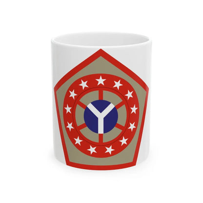 108th Sustainment Brigade (U.S. Army) White Coffee Mug-11oz-Go Mug Yourself