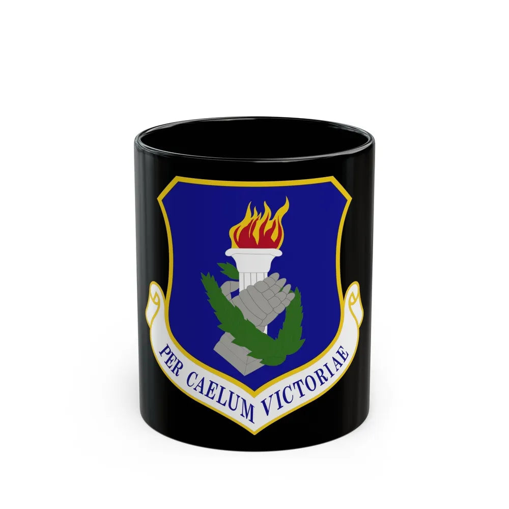 108th Wing (U.S. Air Force) Black Coffee Mug-11oz-Go Mug Yourself