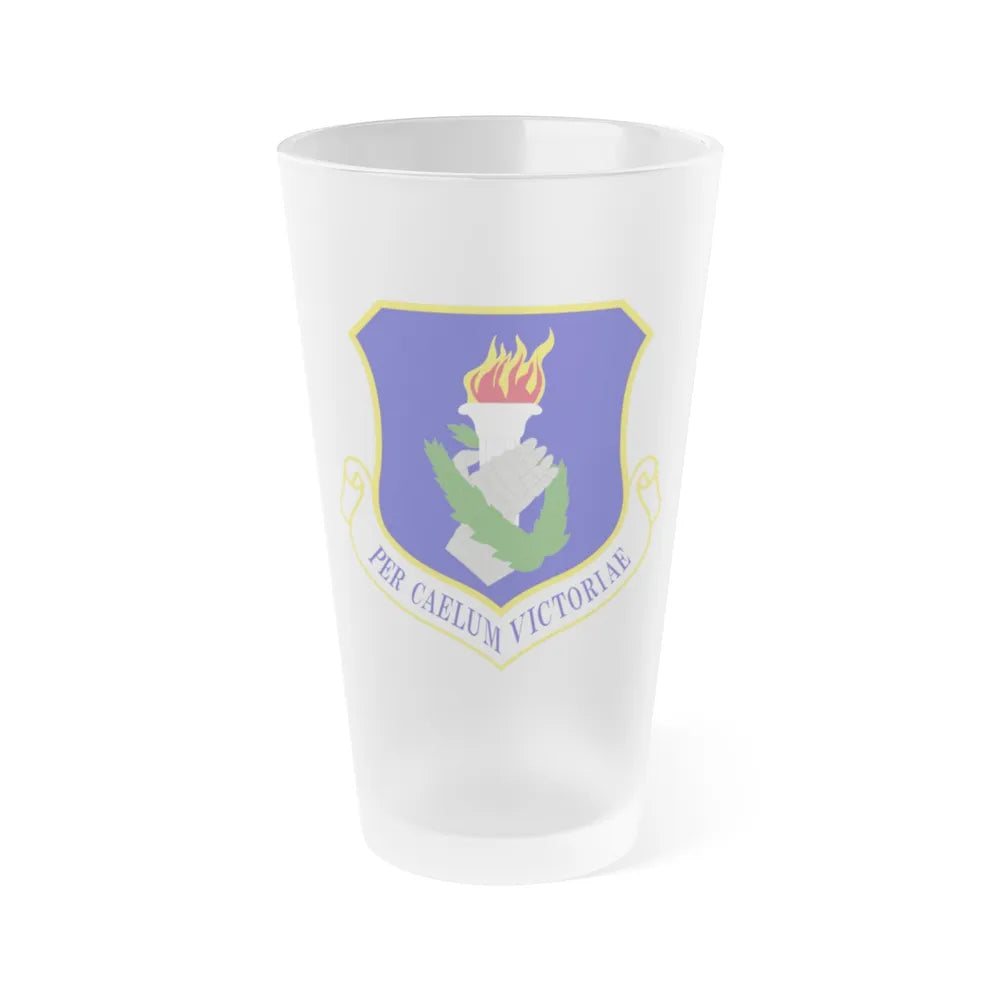 108th Wing (U.S. Air Force) Frosted Pint Glass 16oz-Go Mug Yourself