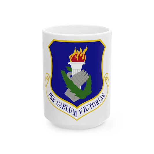 108th Wing (U.S. Air Force) White Coffee Mug-15oz-Go Mug Yourself