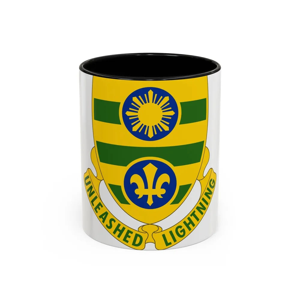 109 Armor Regiment (U.S. Army) Accent Coffee Mug-11oz-Black-Go Mug Yourself