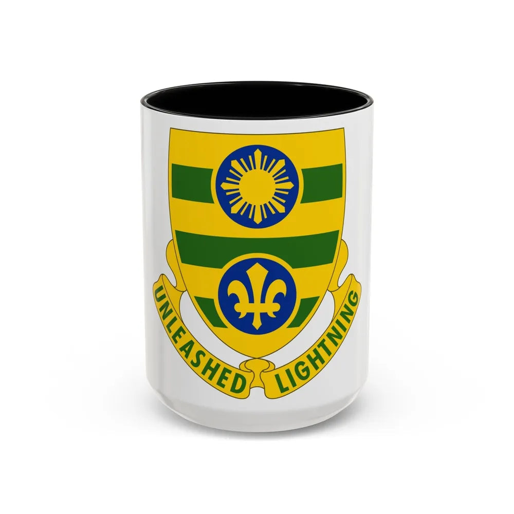 109 Armor Regiment (U.S. Army) Accent Coffee Mug-15oz-Black-Go Mug Yourself