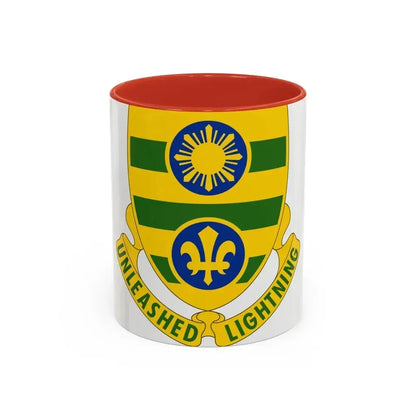 109 Armor Regiment (U.S. Army) Accent Coffee Mug 11oz Red - Go Mug Yourself